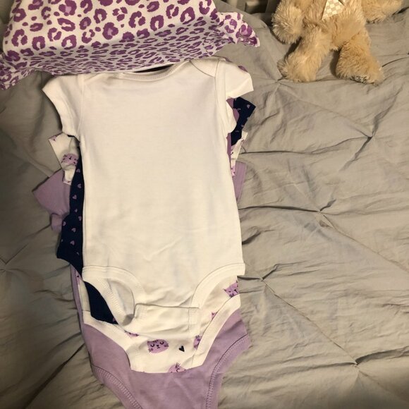 ROCOCO BABY 6 PACK BODYSUITS / 6M - Picture 5 of 7